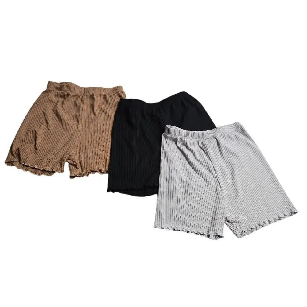 3 pair Ribbed shorts 6 (130)